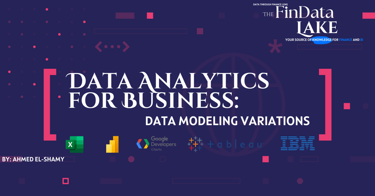 Data Analytics for Business: Data Modeling Variations